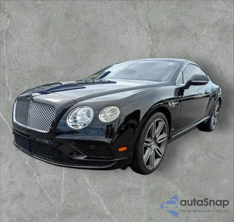 2016 Bentley Continental Gt from USA, damaged, VIN SCBFU7ZA9GC050XXX